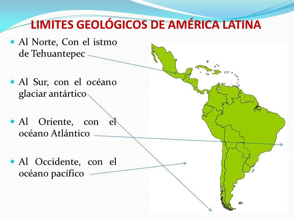 LIMITES GEOLÓGICOS DE AMÉRICA LATINA