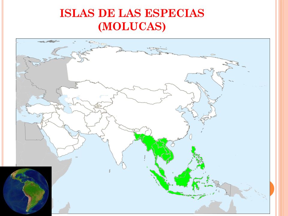 ISLAS DE LAS ESPECIAS (MOLUCAS)