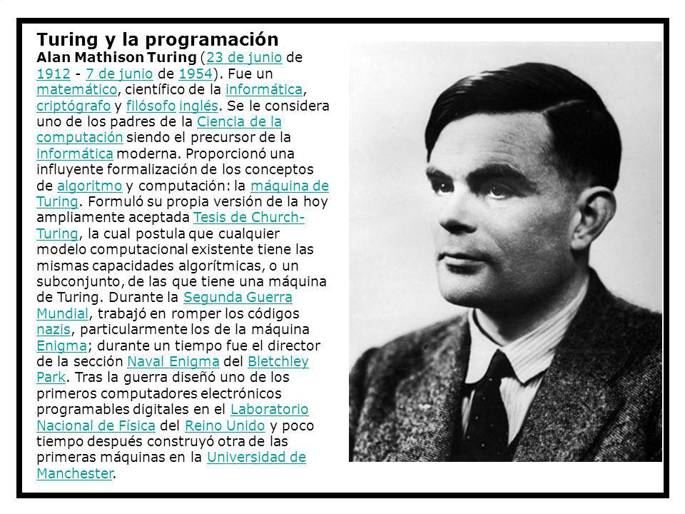 Turing y la programación