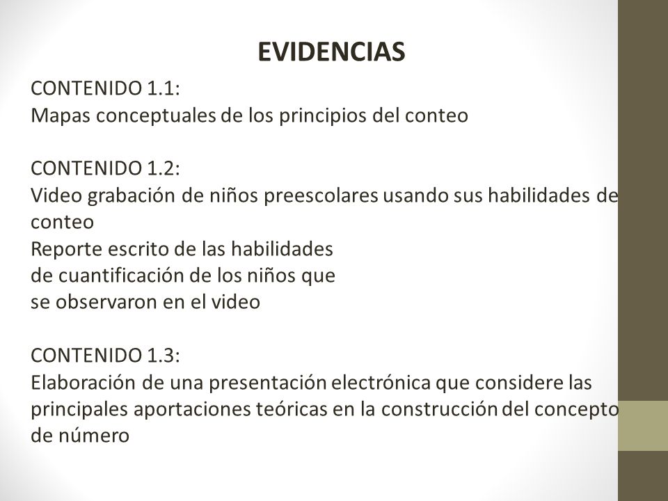 EVIDENCIAS CONTENIDO 1.1: