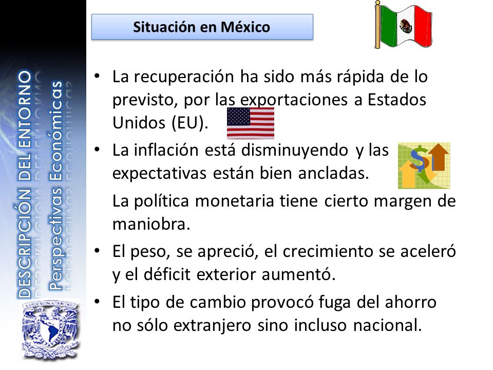 La inflación está disminuyendo y las expectativas están bien ancladas.