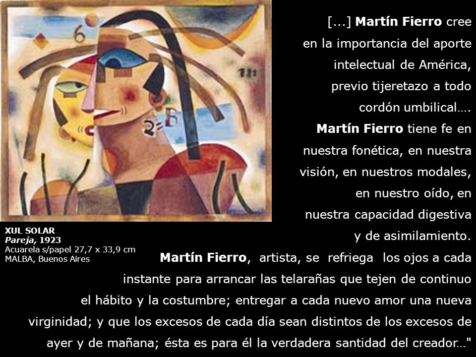 en la importancia del aporte intelectual de América,