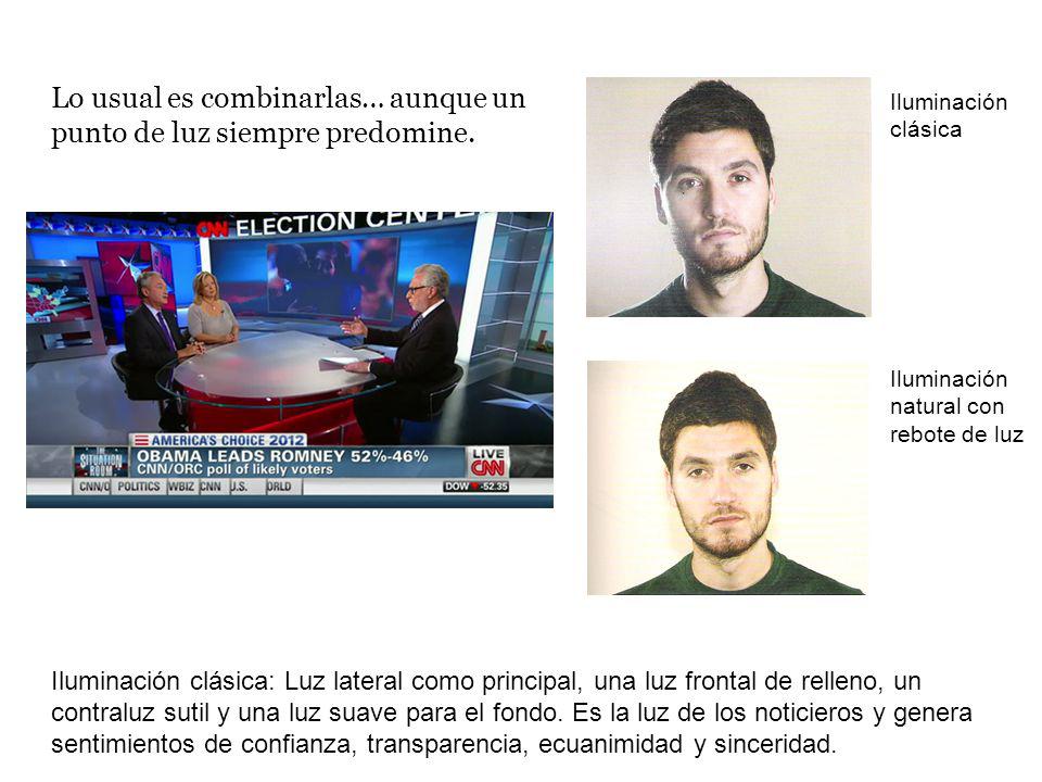 Lo usual es combinarlas… aunque un punto de luz siempre predomine.