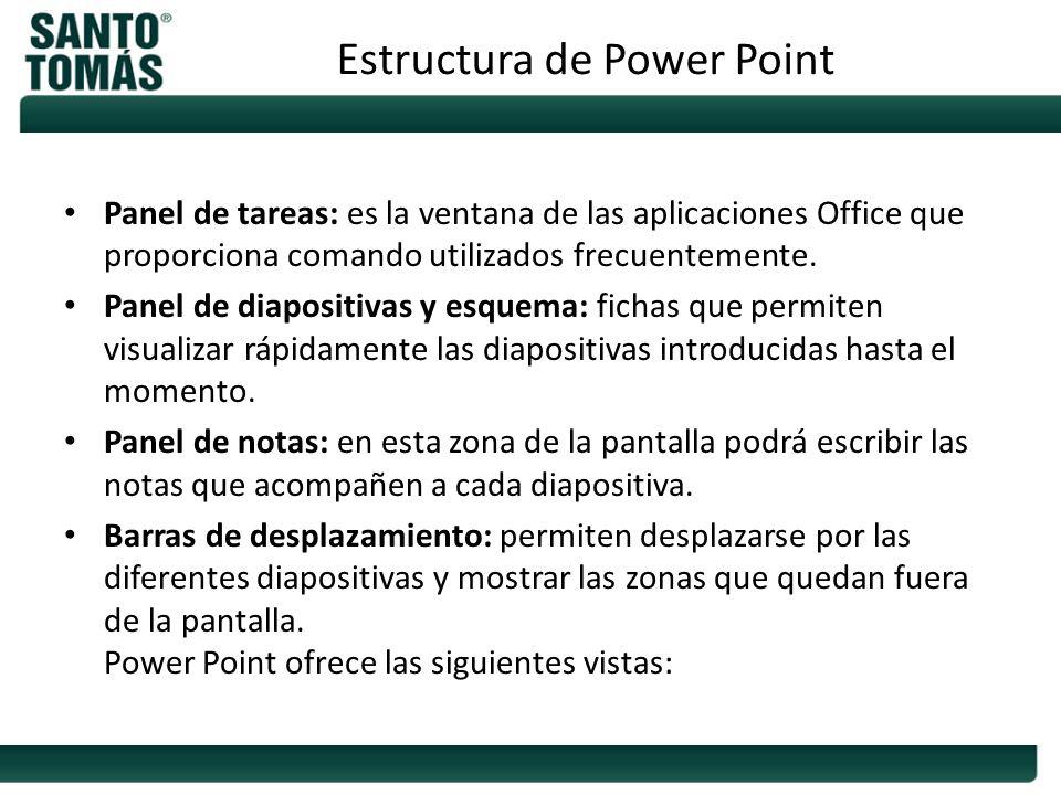 Estructura de Power Point