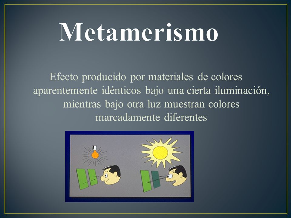 Metamerismo