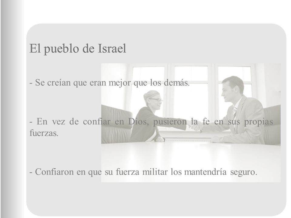 - Se creían que eran mejor que los demás.