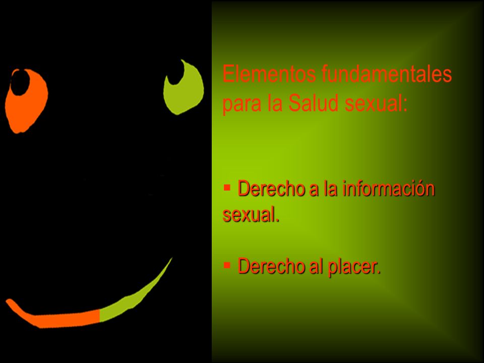 Elementos fundamentales para la Salud sexual: