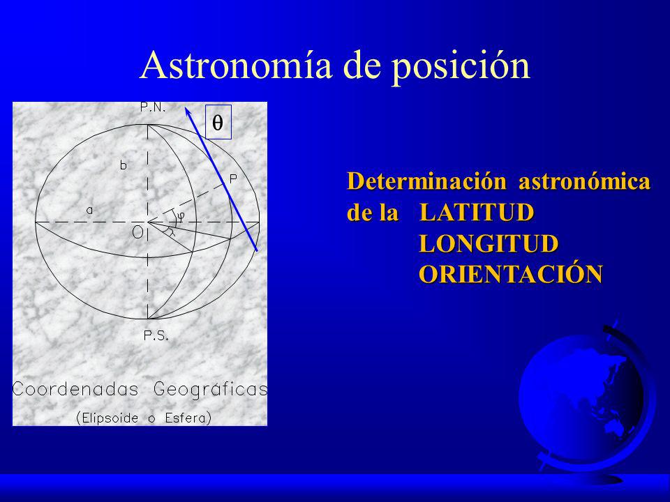 Astronomía de posición