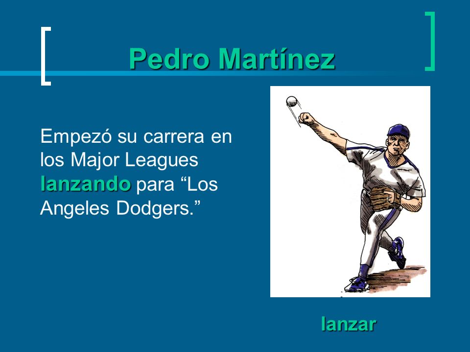 Pedro Martínez Empezó su carrera en los Major Leagues lanzando para Los Angeles Dodgers. lanzar