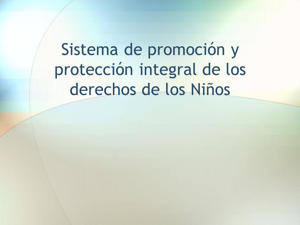 Sistema de promoción y protección integral de los derechos de los Niños