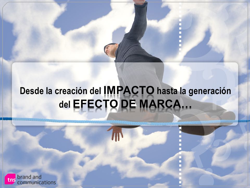 Desde la creación del impacto hasta la generación del efecto de marca…