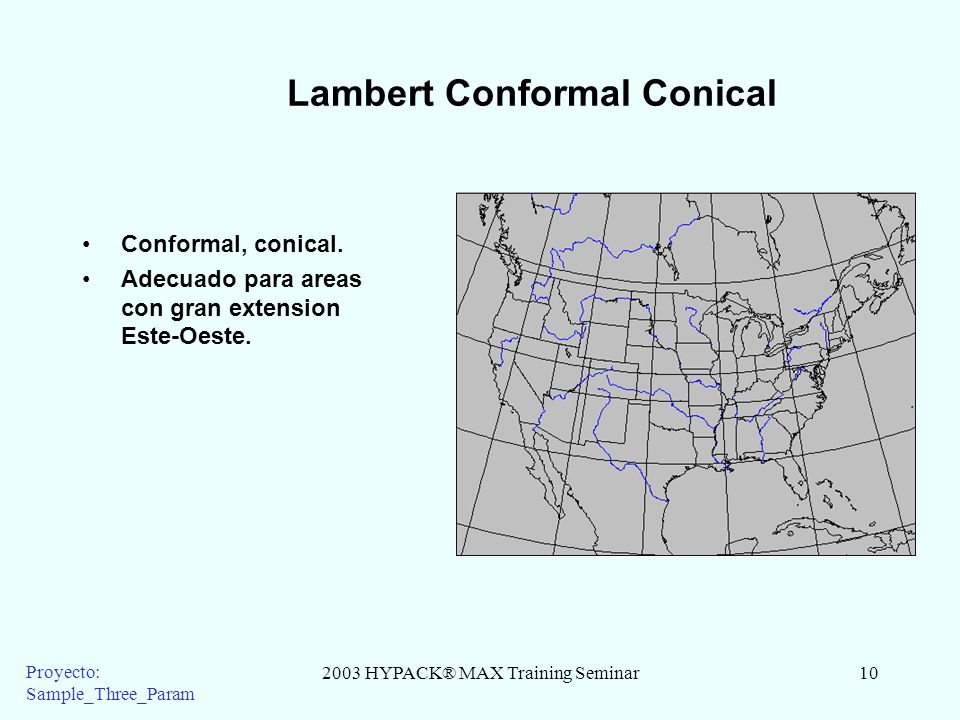 Lambert Conformal Conical
