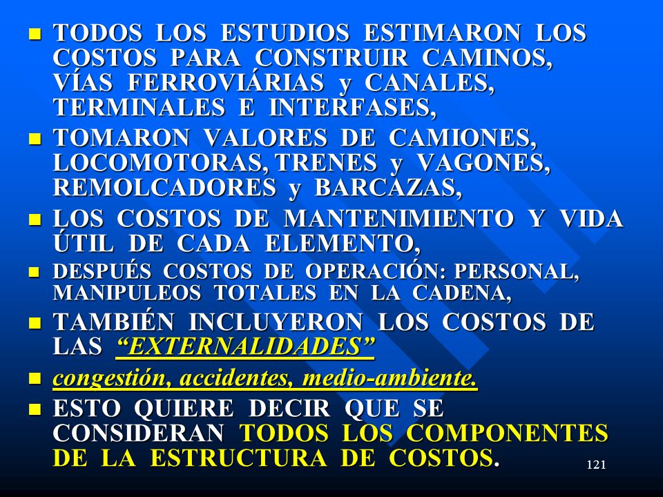 LOS COSTOS DE MANTENIMIENTO Y VIDA ÚTIL DE CADA ELEMENTO,