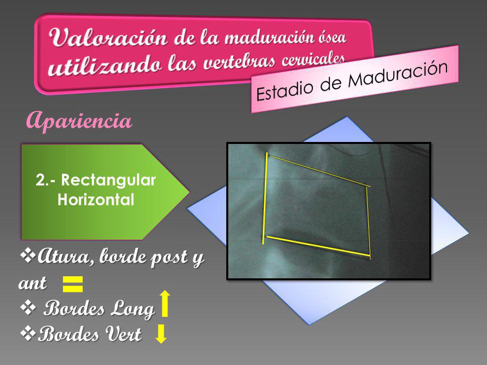Valoración de la maduración ósea utilizando las vertebras cervicales