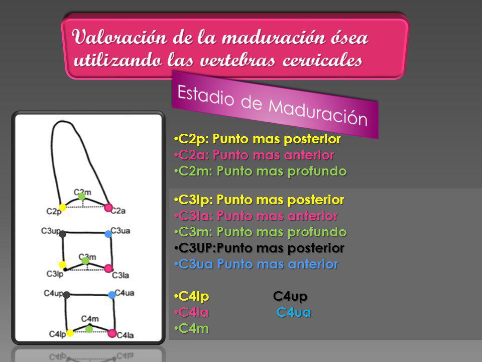 Valoración de la maduración ósea utilizando las vertebras cervicales