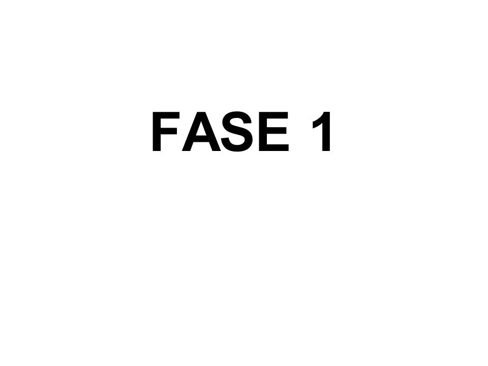 FASE 1