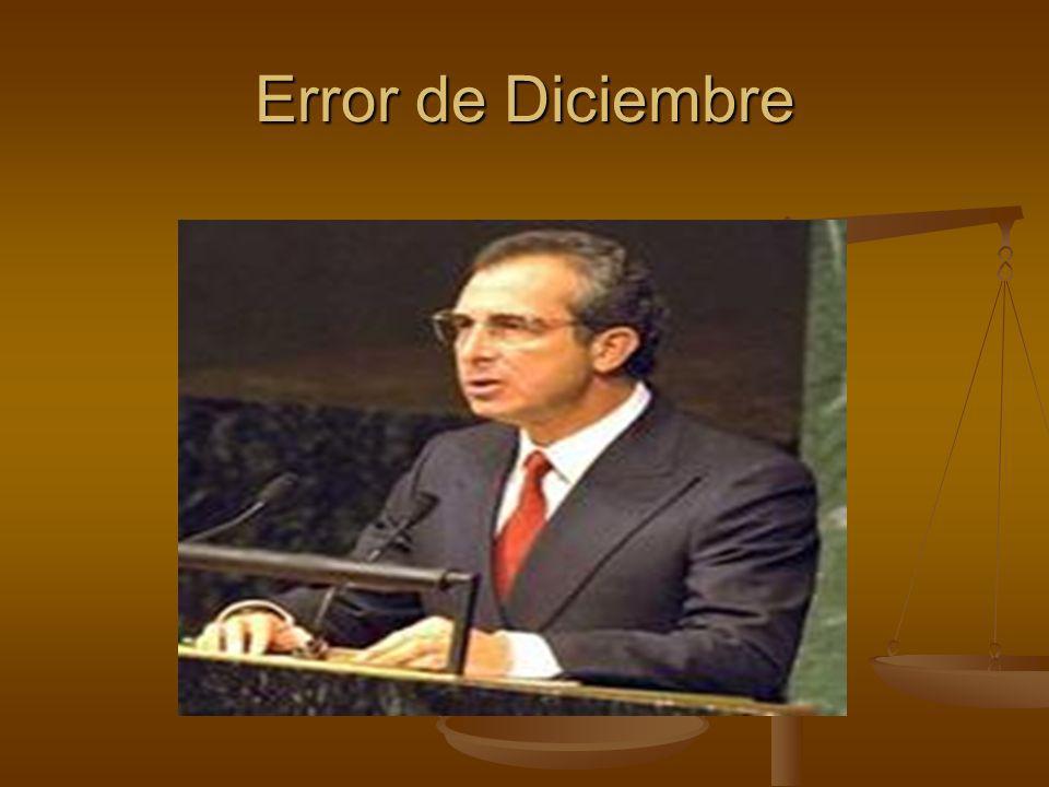 Error de Diciembre