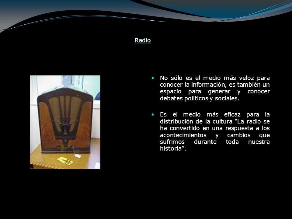 Radio No sólo es el medio más veloz para conocer la información, es también un espacio para generar y conocer debates políticos y sociales.