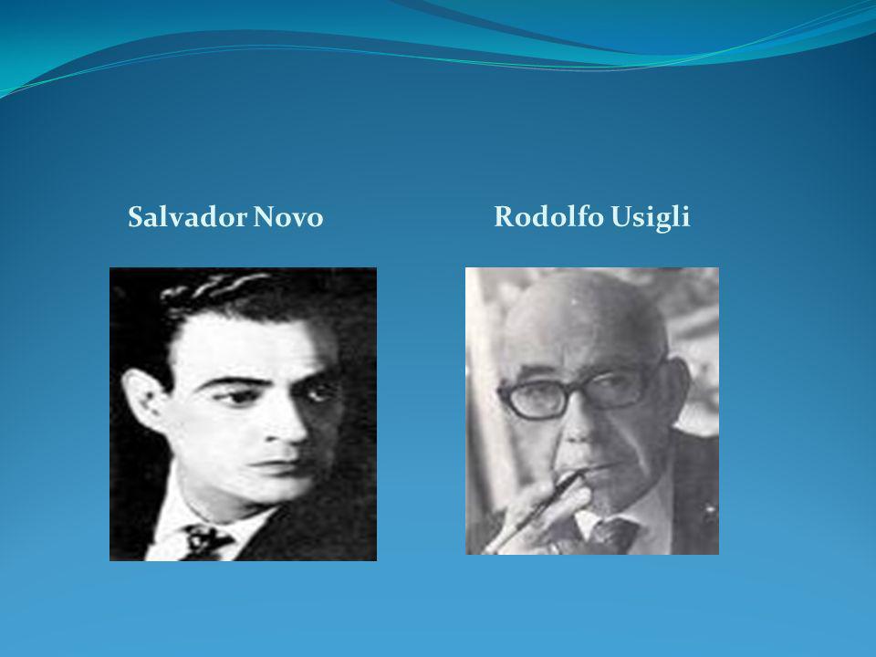 Salvador Novo Rodolfo Usigli Salvador Novo y Rodolfo Usigli