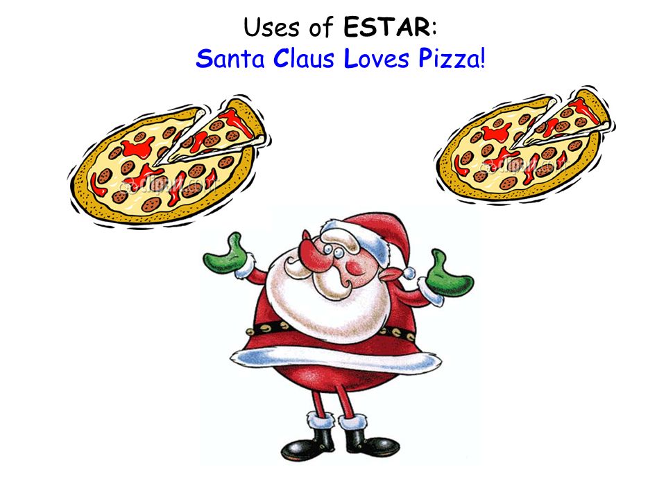 Santa Claus Loves Pizza!