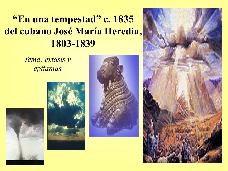 del cubano José María Heredia,