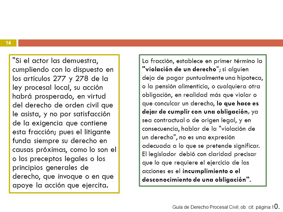 Si el actor las demuestra, cumpliendo con lo dispuesto en los artículos 277 y 278 de la ley procesal local, su acción habrá prosperado, en virtud del derecho de orden civil que le asista, y no por satisfacción de la exigencia que contiene esta fracción; pues el litigante funda siempre su derecho en causas próximas, como lo son el o los preceptos legales o los principios generales de derecho, que invoque o en que apoye la acción que ejercita.