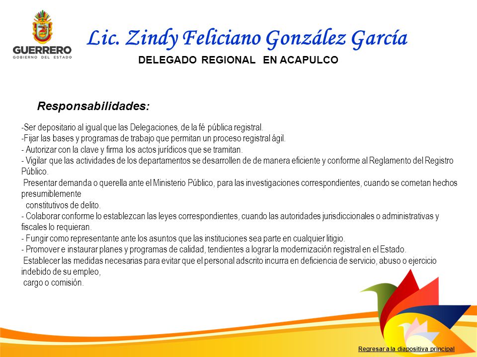 Lic. Zindy Feliciano González García