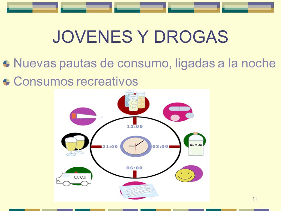 JOVENES Y DROGAS Nuevas pautas de consumo, ligadas a la noche