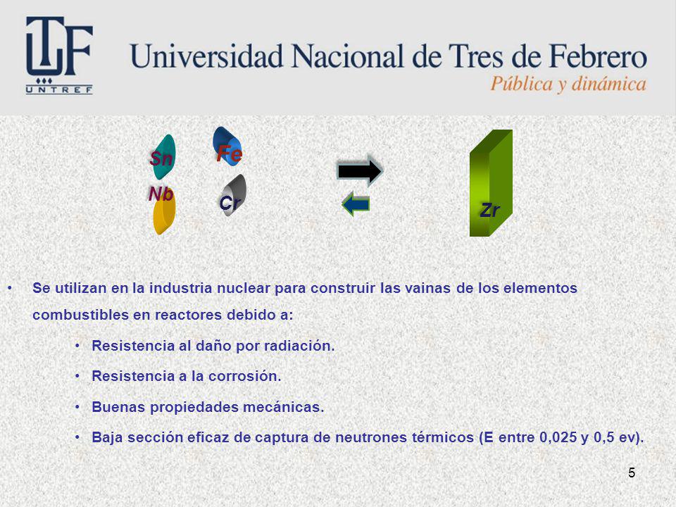 Sn Fe. Zr. Nb. Cr. Se utilizan en la industria nuclear para construir las vainas de los elementos combustibles en reactores debido a: