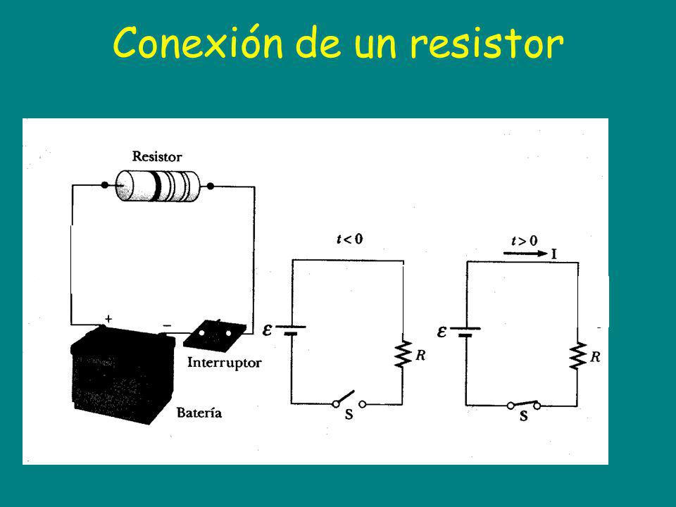 Conexión de un resistor