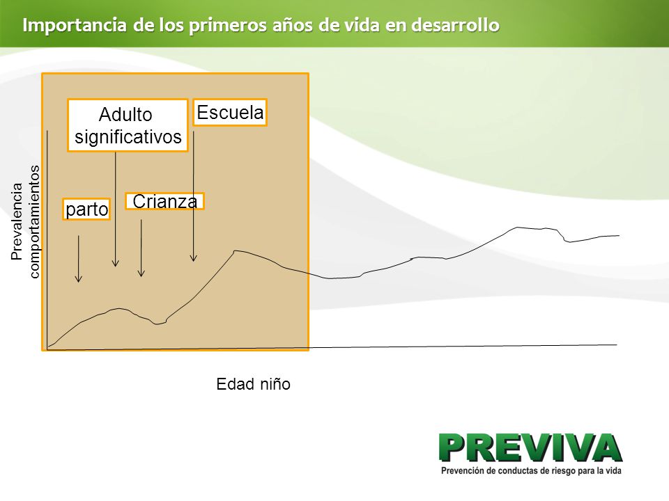 Importancia de los primeros años de vida en desarrollo
