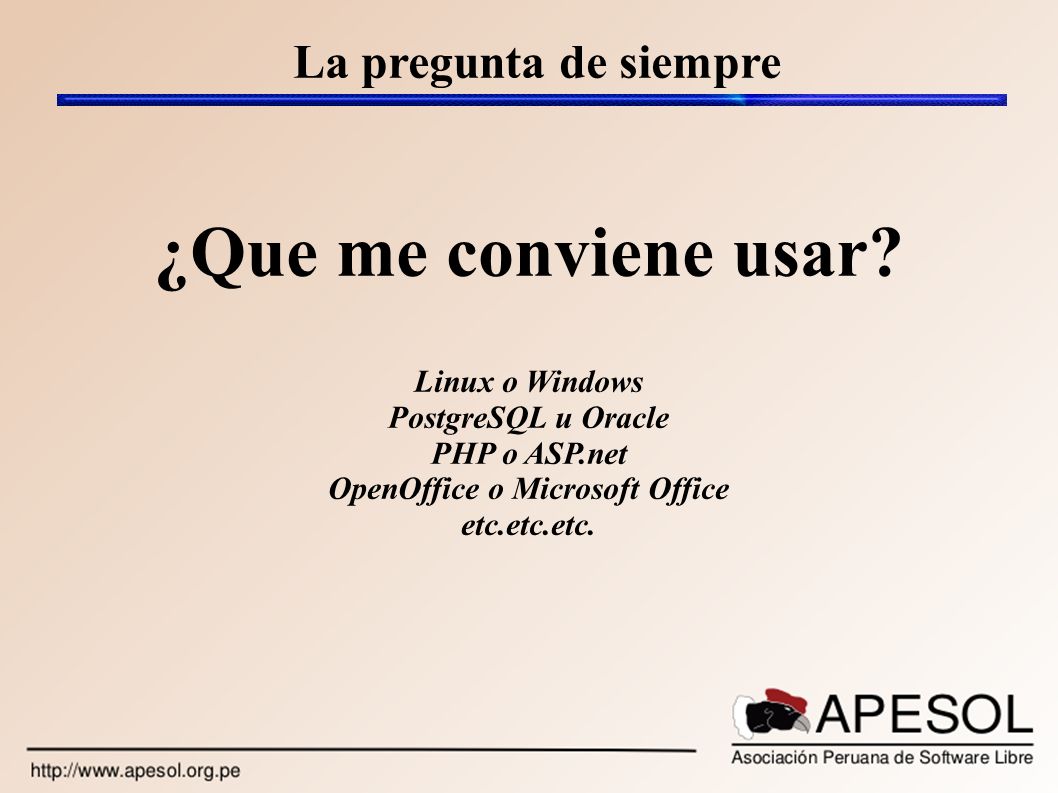 OpenOffice o Microsoft Office