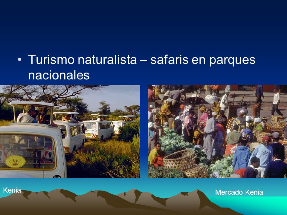 Turismo naturalista – safaris en parques nacionales