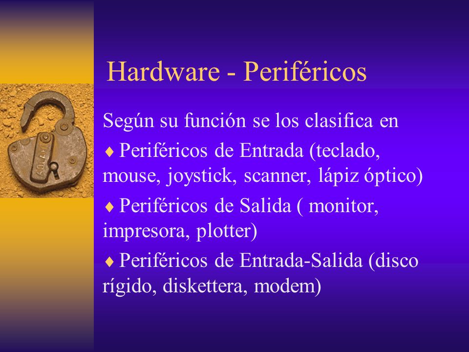 Hardware - Periféricos