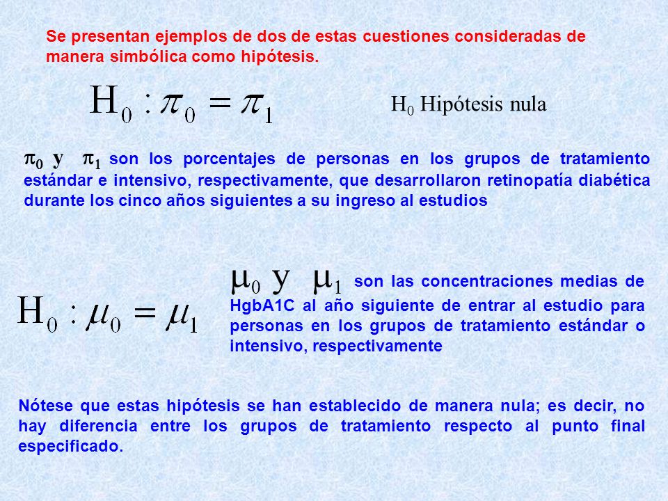 Se presentan ejemplos de dos de estas cuestiones consideradas de manera simbólica como hipótesis.