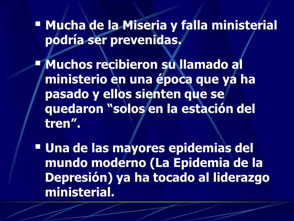 Mucha de la Miseria y falla ministerial podría ser prevenidas.