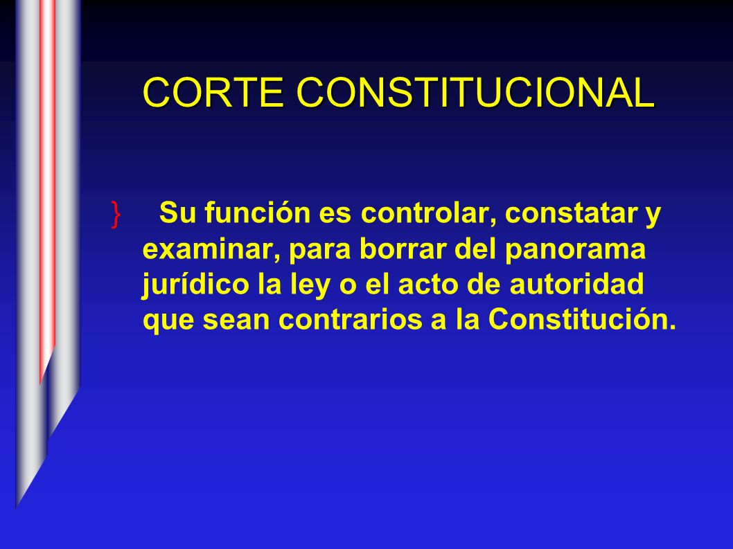 CORTE CONSTITUCIONAL