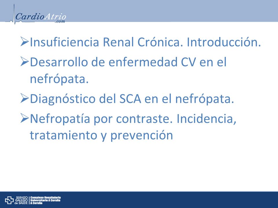 Insuficiencia Renal Crónica. Introducción.