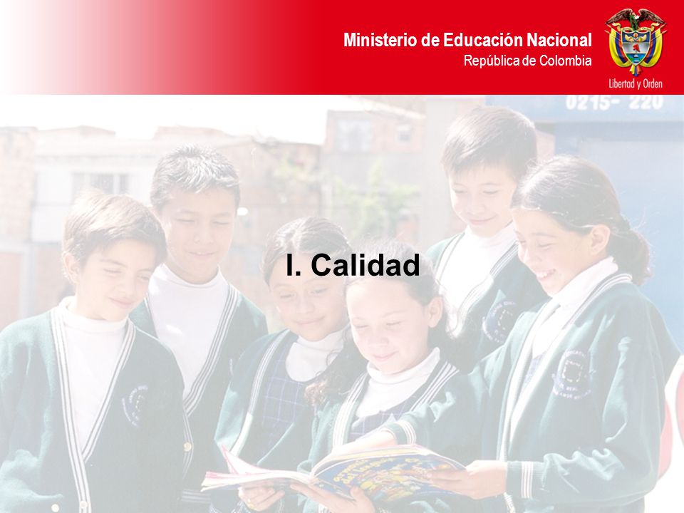 I. Calidad