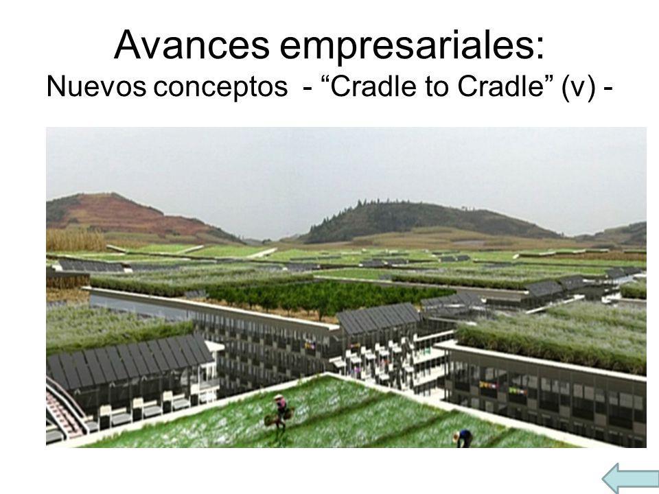 Avances empresariales: Nuevos conceptos - Cradle to Cradle (v) -