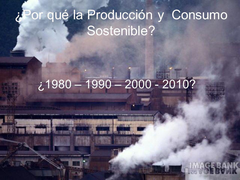 ¿Por qué la Producción y Consumo Sostenible