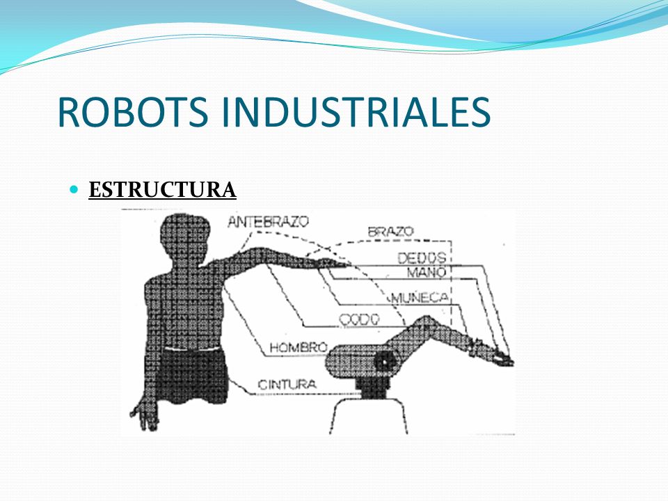 ROBOTS INDUSTRIALES ESTRUCTURA