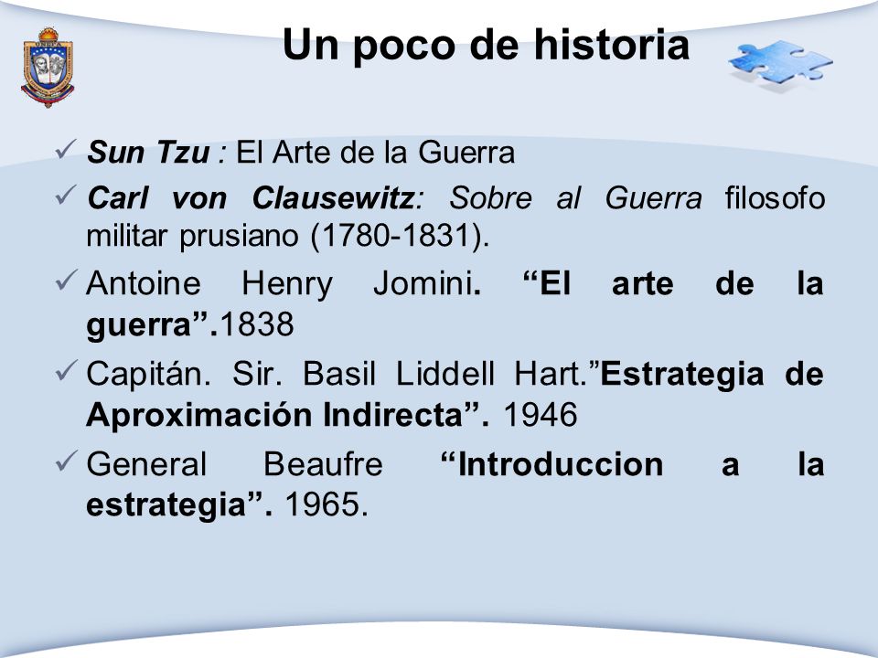Un poco de historia Antoine Henry Jomini. El arte de la guerra .1838
