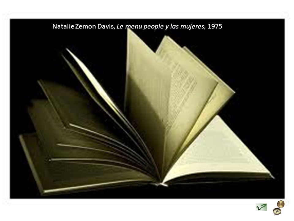 Natalie Zemon Davis, Le menu people y las mujeres, 1975