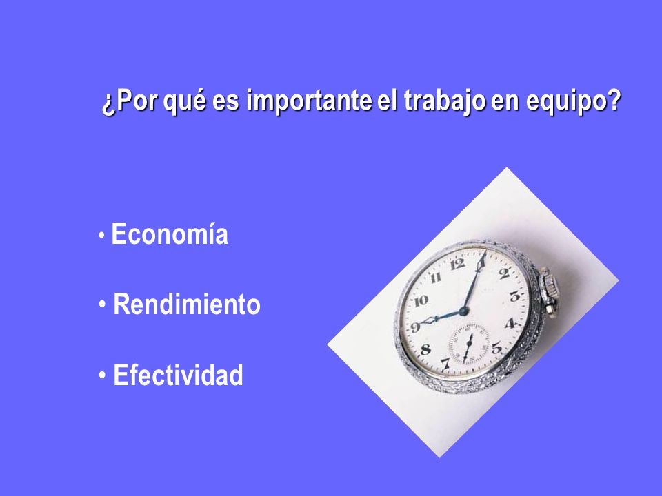 ¿Por qué es importante el trabajo en equipo
