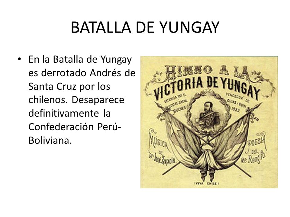 BATALLA DE YUNGAY