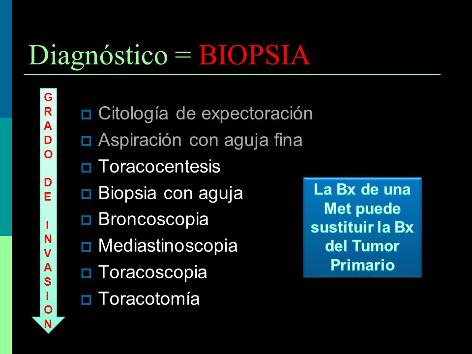 La Bx de una Met puede sustituir la Bx del Tumor Primario