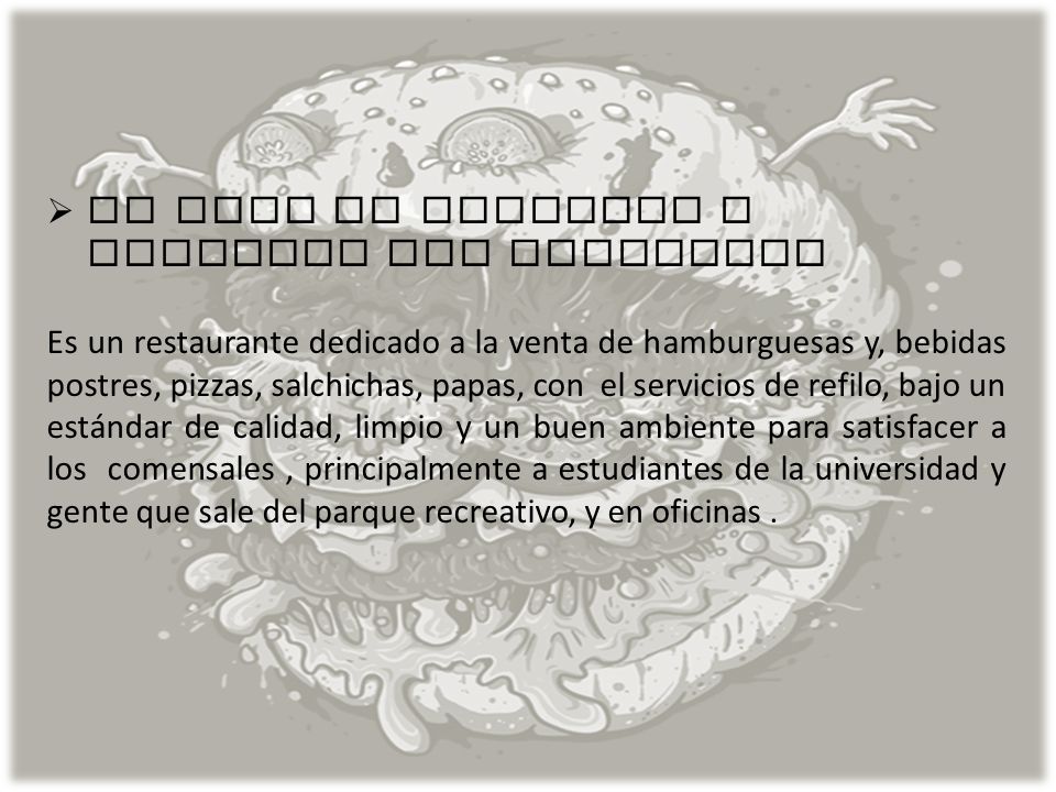 EL TIPO DE PRODUCTO O SERVICIO QUE OFRECEMOS