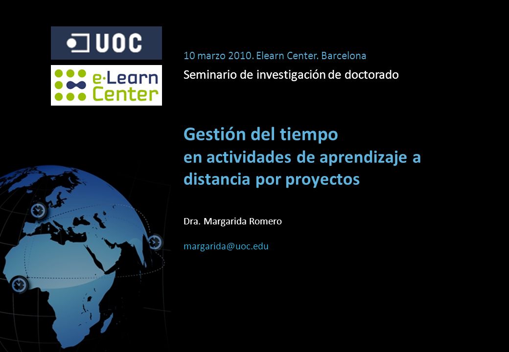 10 marzo Elearn Center. Barcelona