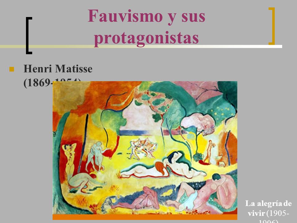 Fauvismo y sus protagonistas